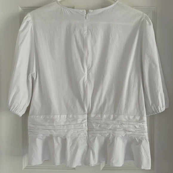 VERONICA BEARD Arvilla Crisscross Top Size 16 - Picture 6 of 15